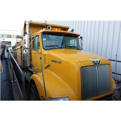 1992 YELLOW WESTERN STAR 4600LP DUMP TRUCK
