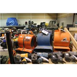 3 PORTABLE SQUIRREL FANS