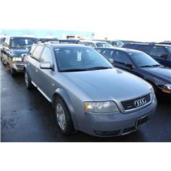 2001 GREY AUDI ALLROAD QUATTRO 2.7T 4DR HATCHBATCH