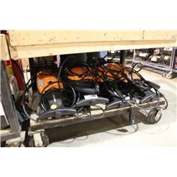 LOT OF ELECTRIC PRESSURE WASHERS