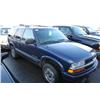 Image 1 : 2002 BLUE CHEVROLET BLAZER SUV