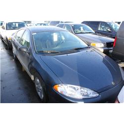 2002 BLUE CHRYSLER INTREPID 4DR SEDAN
