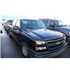 Image 1 : 2006 BLUE CHEVROLET SILVERADO PICK UP