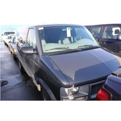 2001 GREY GMC CARGO PASSENGER VAN