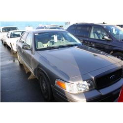 2006 BEIGE FORD CROWN VICTORIA POLICE SERIES 4DR