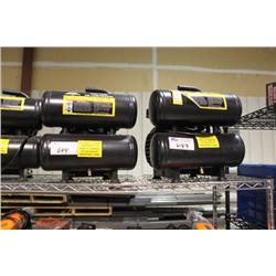 2 DUAL TANK 4 GALLON AIR COMPRESSORS