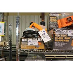 MINI CUT OFF SAWS & DRILL BIT SHARPENERS