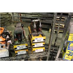 LOT OF PNEUMATIC SANDERS