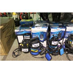 3 ASSORTED SUB PUMPS