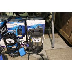 3 ASSORTED SUB PUMPS