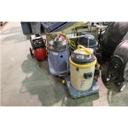 3 MOBILE SHOP VACUUMS