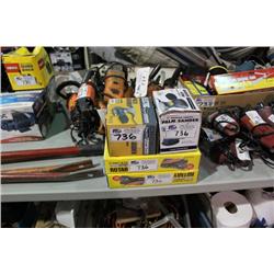 2 ROTARY TOOL KITS & 2 PALM SANDERS