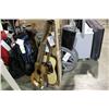 Image 1 : LOT OF GUITARS & WHEEL CHAIR