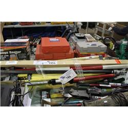 LOT OF LARGE TOOLS
