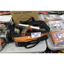 RIDGID TOOL BAG & TOOLS
