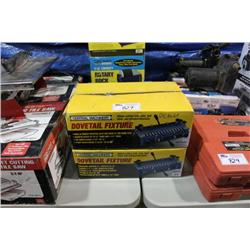 2 DOVE TAIL FIXTURES