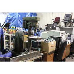 JET 13R TABLE TOP DRILL PRESS & TABLE