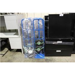 BLUE 2 WHEELED HAND TRUCK