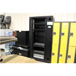 SERVER CABINET & CONTENTS
