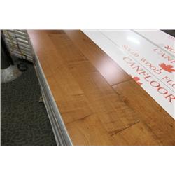 CANFLOOR WIDE PLANK CINNAMON MAPLE SOLID HARDWOOD