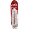 Image 1 : Vintage Drink Coca Cola In Bottles Tin Thermometer Sign