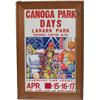 Image 1 : Vintage "Carnival Time Shows" Poster In Frame