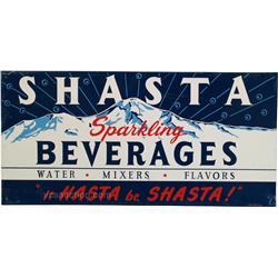 SHASTA Sparkling Beverages Tin Sign