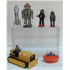 Image 1 : Lot Of 6 Early Space/Robot Type Toys c1930's - 1960's