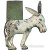 Image 1 : Die-Cut Metal Donkey Figure/Trail Marker Sign