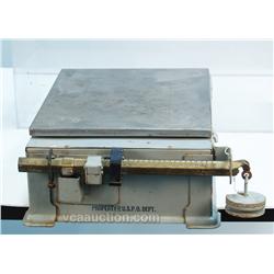 Early Countertop Metal U.S. Postal Scale