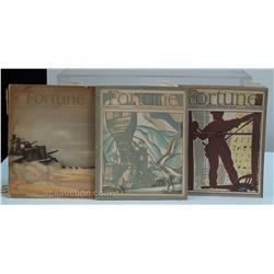 Lot Of 3 Early Fortune Magazines w/ Gum Articles