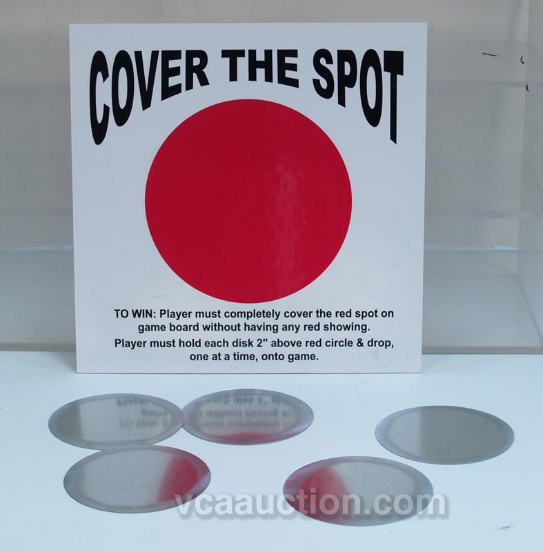 "Cover The Spot" Carnival Skill Game