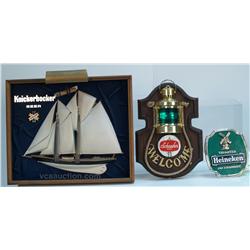 Lot Of 3 Beer Advertising Items: