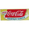 Image 1 : Drink Coca Cola Porcelain Sign