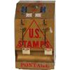 Image 1 : Coin-Op Metal Wall Mount "Postmaster" US Postage Stamp