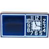 Image 1 : Action Ad Clock Neon Advertising Clock