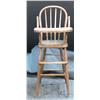Image 1 : Early Wooden Unrestored Baby High Chair