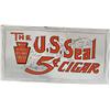 Image 1 : U.S. Seal 5 Cent Cigar Tin Sign
