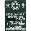 Image 1 : Universal Safety "Avoid Accident" Metal Sign