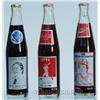 Image 1 : Lot Of 3 Commemorative Unopened Coca Cola Bottles: