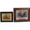 Image 1 : Lot Of 2 Cigar Advertisements In Frames: