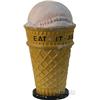 Image 1 : Early Ice Cream Parlor Countertop "EAT-IT-ALL" Ice Crea