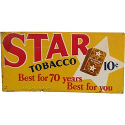 Lot Of 2 Tobacco Signs: