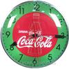 Image 1 : Original Drink Coca Cola Light-Up Pam Clock