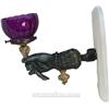 Image 1 : Wall Mount Human Hand Figural Statue Gas Cigar Lighter