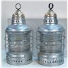 Image 1 : Lot Of 2, Matching Perko Brass Ship Lanterns