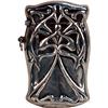 Image 1 : Silver Plated Embossed Art Nouveau Match Safe c1900