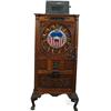 Image 1 : Early 5 Cent Mills "The Dewey" Upright Slot Machine