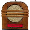 Image 1 : Wurlitzer Cathedral Style Light-Up Remote Jukebox Speak
