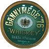 Image 1 : Gannymede "76" Whiskey Reverse Glass Sign